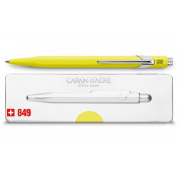 Stylo Bille Caran d'Ache® "Mod.849" Jaune Pop Line