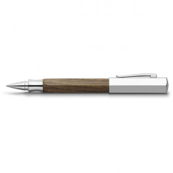 Stylo Roller Faber-Castell®  "Ondoro" Chêne Fumé