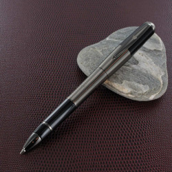Stylo Bille Vuarnet® "Skipper" Noir Gun