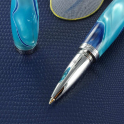 Stylo Roller Recife® Pearl Soyouz Bleu Turquoise Nacré