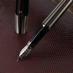Stylo Plume Vuarnet® "Skipper" Noir Gun