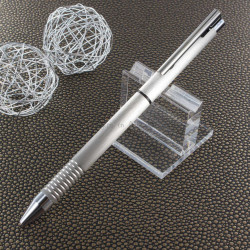 Stylo LAMY "Logo Twin Pen" Multi-Fonctions Mat Brossé (Bille noire et mine 0,5)