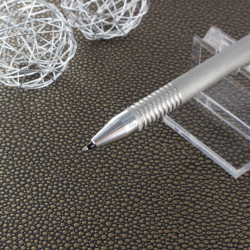 Stylo LAMY "Logo Twin Pen" Multi-Fonctions Mat Brossé (Bille noire et mine 0,5)