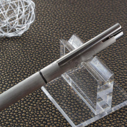 Stylo LAMY "Logo Twin Pen" Multi-Fonctions Mat Brossé (Bille noire et mine 0,5)