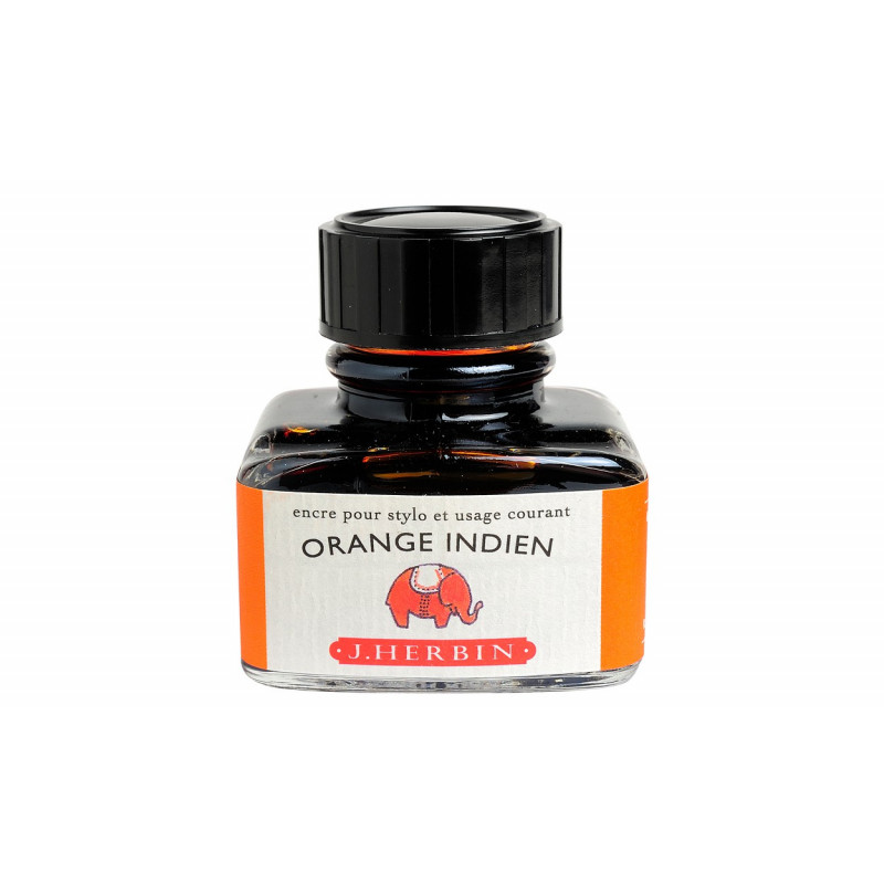 Flacon d'encre J. Herbin® Orange Indien 30 ml Flacon d'encre J. Herbin® Orange Indien 30 ml