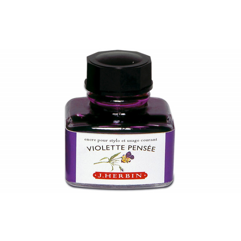 Flacon d'encre J. Herbin® Violette Pensée 30 ml Flacon d'encre J. Herbin® Violette Pensée 30 ml