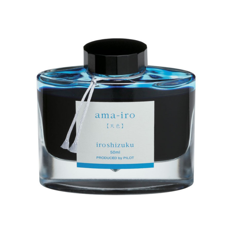 Encrier Iroshizuku Pilot® Bleu Ciel Ama Iro 50 ml Encrier Iroshizuku Pilot® Bleu Ciel Ama Iro 50 ml