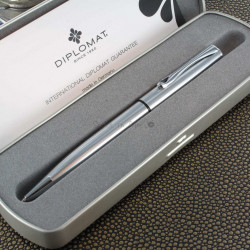 Stylo Bille Diplomat® Esteem Chromé Mat