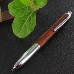 Stylo Multifonction Oberthur "Séquoia" Bois de rose 