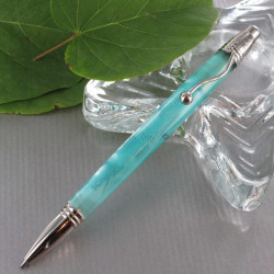Stylo Bille Jean Pierre Lépine® "INDIGO" Bleu Vert