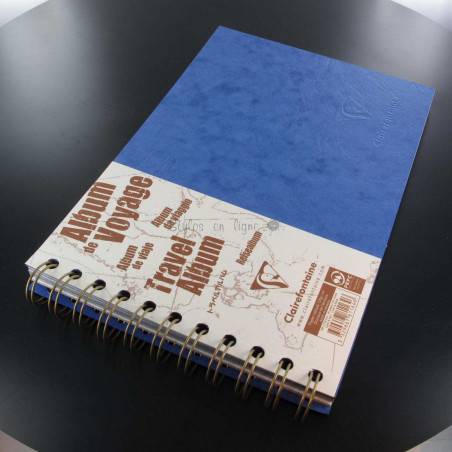 Carnet De Voyage Clairefontaine® Age Bag Bleu Océan