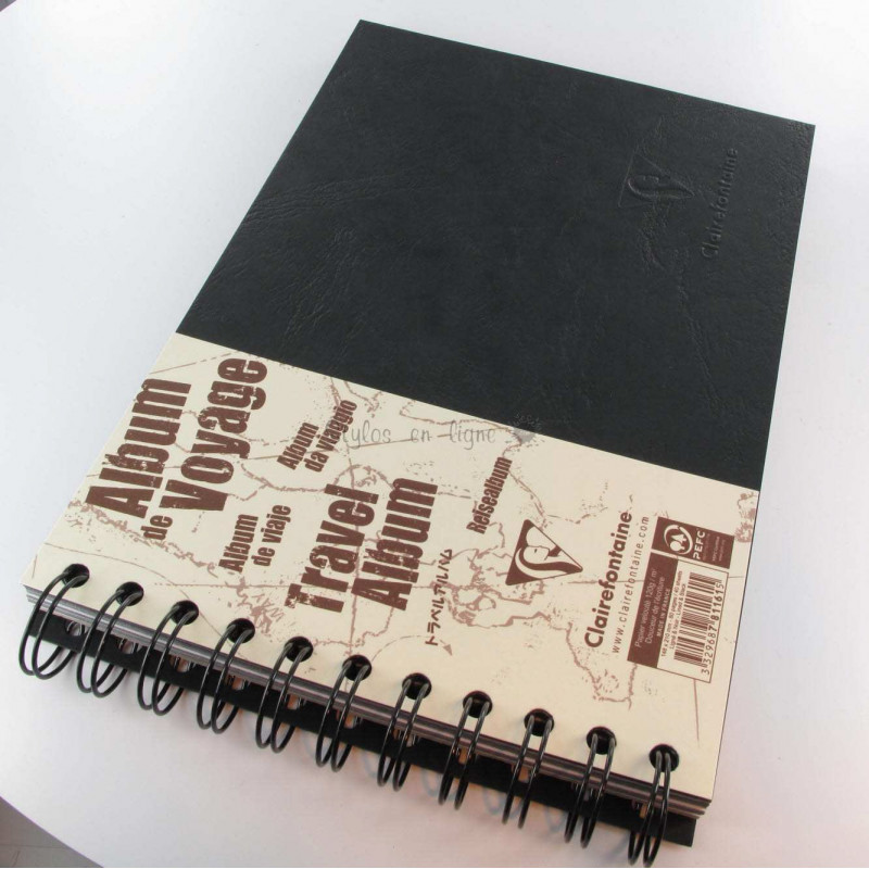 Carnet De Voyage Clairefontaine® Age Bag Noir Carnet De Voyage Clairefontaine® Age Bag Noir