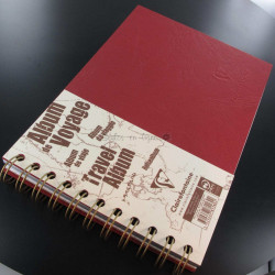 Carnet De Voyage Clairefontaine® Age Bag Rouge Opéra