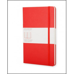 Carnet Moleskine® Rouge Pocket Quadrillé