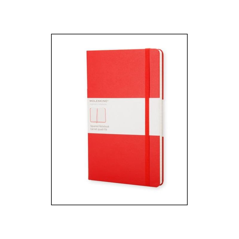 Carnet Moleskine® Rouge Pocket Quadrillé Carnet Moleskine® Rouge Pocket Quadrillé
