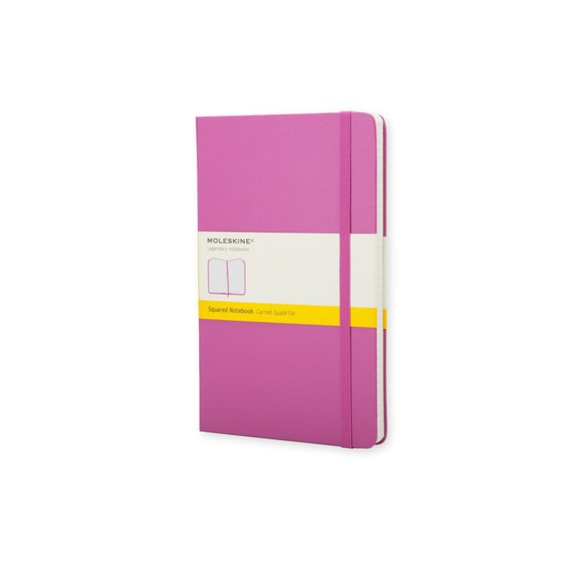 Carnet Moleskine® Rose Pocket Quadrillé