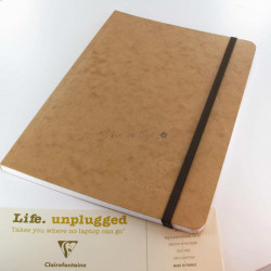Carnet Demi Format Clairefontaine® Age Bag Havane