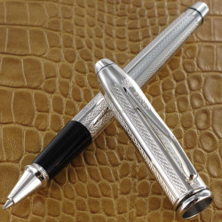 Stylo Roller Cross Townsend Plaque Platine (Convertible en Bille)