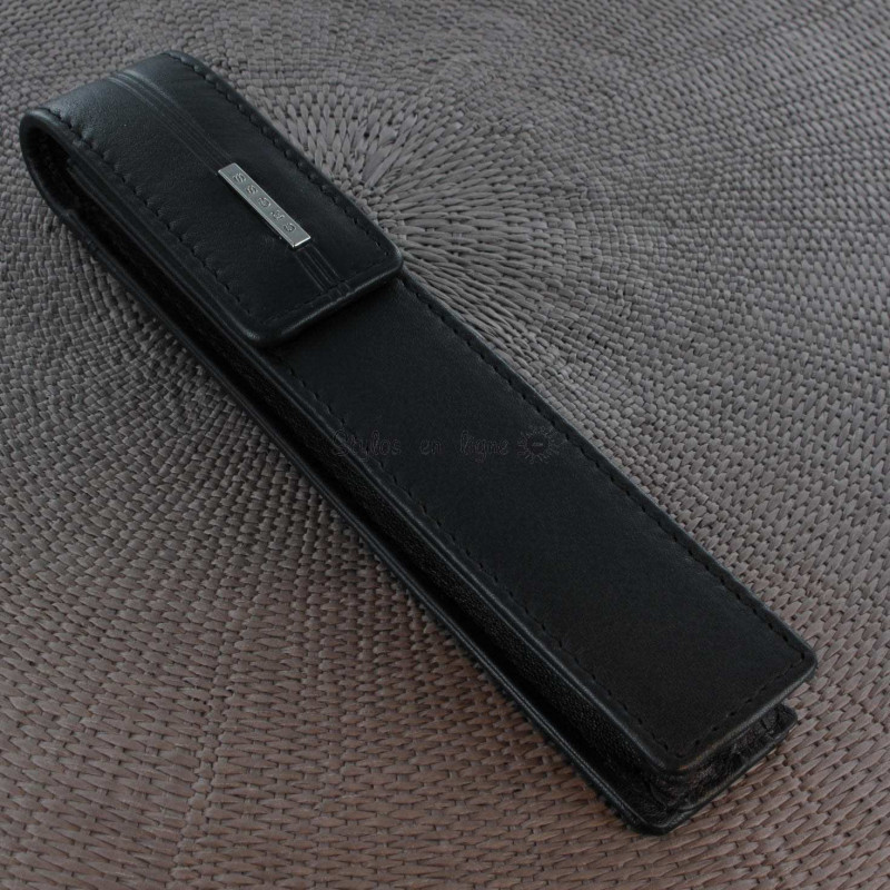 Etui Cuir Noir Cross® 2 Stylos Etui Cuir Noir Cross® 2 Stylos