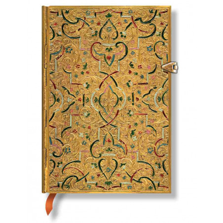 Carnet Paperblanks® Marqueterie d'Or Midi Uni