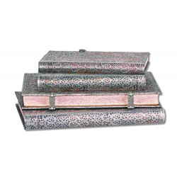Carnet Paperblanks® Filigrane Argenté Aubergine Mini Uni