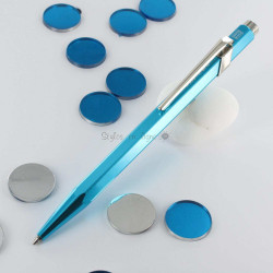 Stylo Bille Caran d'Ache® "Mod.849" Popline Turquoise