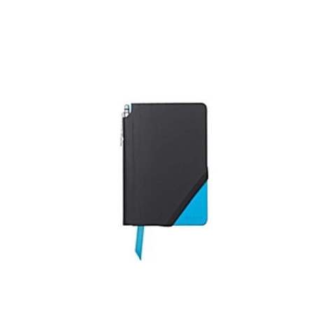 Petit Carnet Cross® JotZone Noir & Bleu Ligné