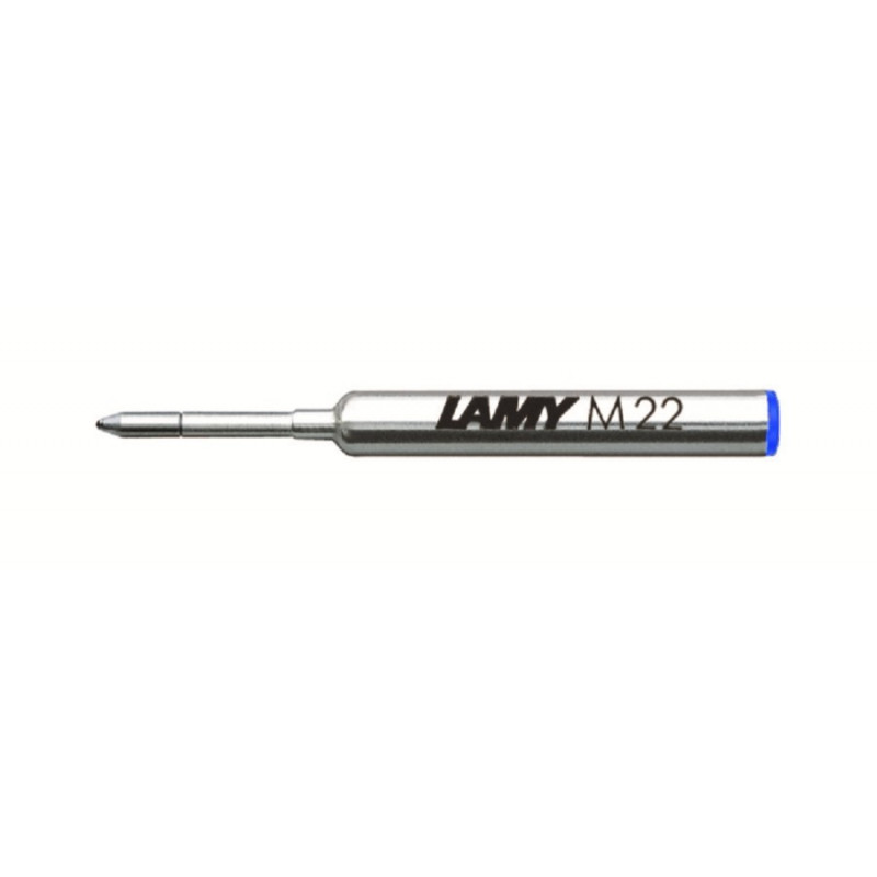 RECHARGE BILLE (M22) BLEUE LAMY (épaisseur Moyenne) POUR STYLO BILLE LAMY RECHARGE BILLE (M22) BLEUE LAMY (épaisseur Moyenne) POUR STYLO BILLE LAMY
