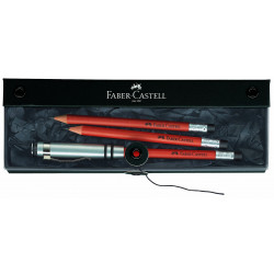 Coffret Crayons graphite FABER CASTELL® "Perfect" Havane