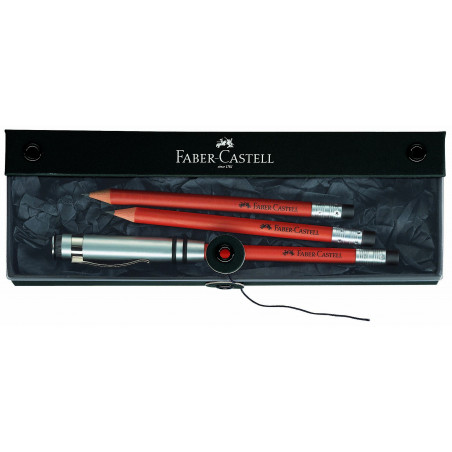 Coffret Crayons graphite FABER CASTELL® "Perfect" Havane