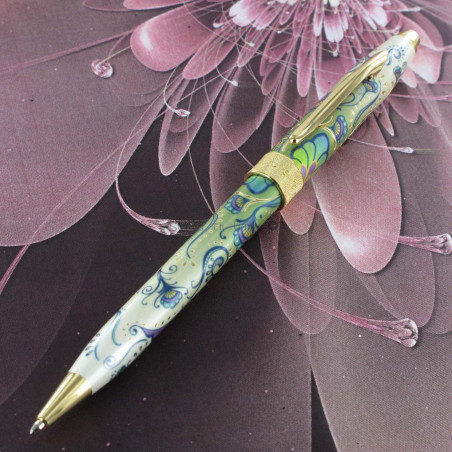 Stylo Bille Cross® Botanica Vert  "Lis"