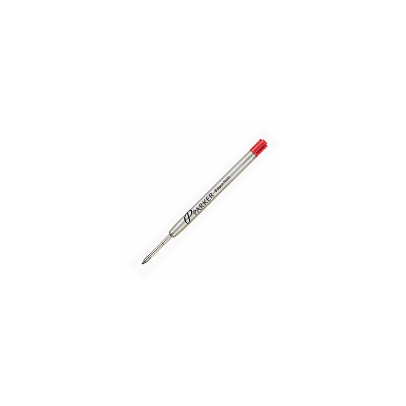 Recharge BILLE ROUGE (épaisseur : moyenne) PARKER Recharge BILLE ROUGE (épaisseur : moyenne) PARKER