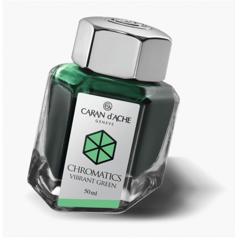 Encrier Caran D'Ache® 50ml Vert Vibrant Encrier Caran D'Ache® 50ml Vert Vibrant
