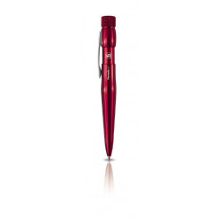 Stylo Bille + Portemines Formula Rouge Brossé Mazzuoli®