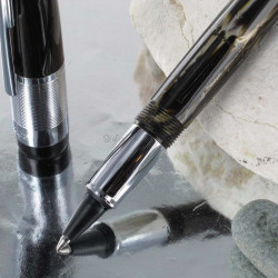 Stylo e-Roller Recife® Amber Press Slim Brun