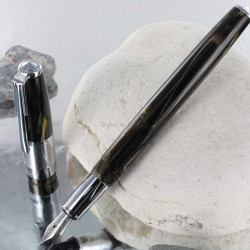 Stylo Plume Recife® Amber Press Slim Brun