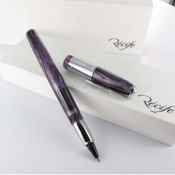 Stylo e-Roller Recife® Amber Press Slim Violet