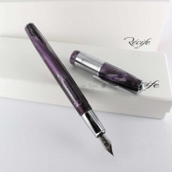 Stylo Plume Recife® Amber Press Slim Violet