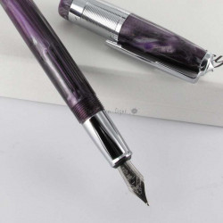 Stylo Plume Recife® Amber Press Slim Violet