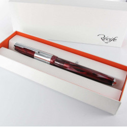 Stylo e-Roller Recife® Amber Press Slim Rouge