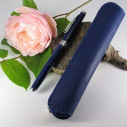 Stylo Plume Oberthur® "Astrée" Laqué Bleu Brillant