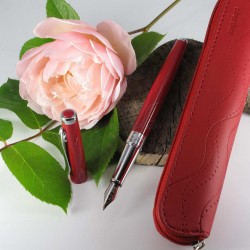Stylo Plume Oberthur® "Astrée" Laqué Rouge Brillant