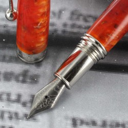 Stylo Plume Rouge "INDIGO" Jean Pierre Lépine®