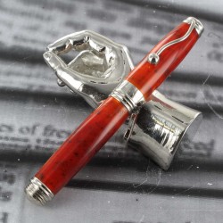Stylo Plume Rouge "INDIGO" Jean Pierre Lépine®