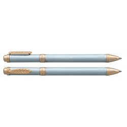 Stylo Bille Avenue Montaigne® "Column"  Satin/Or