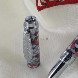 Stylo Plume Avenue Montaigne® "Cobblestones" Rose/Violet