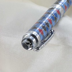 Stylo Bille Avenue Montaigne® "Cobblestones" Bleu/Violet