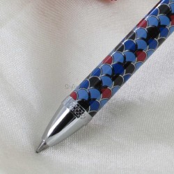 Stylo Bille Avenue Montaigne® "Cobblestones" Bleu/Violet