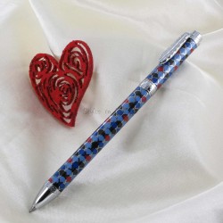 Stylo Bille Avenue Montaigne® "Cobblestones" Bleu/Violet