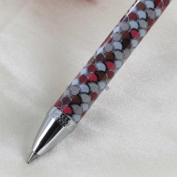 Stylo Bille Avenue Montaigne® "Cobblestones" Rose/Violet